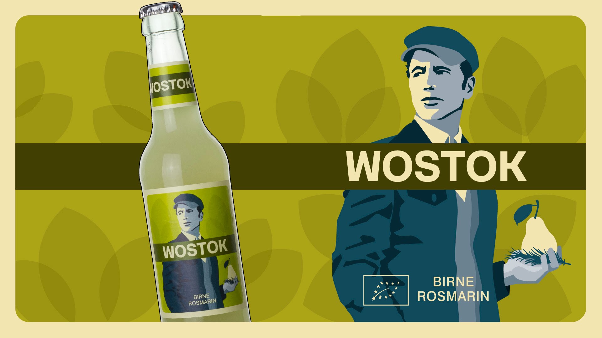 Wostok Limonade bottles